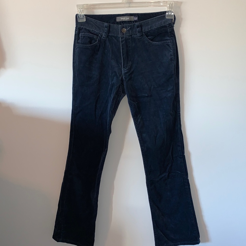 GAP Velvet Bootcut Pants